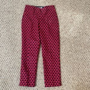 Boden Geo Pattern Ankle pants size 2P